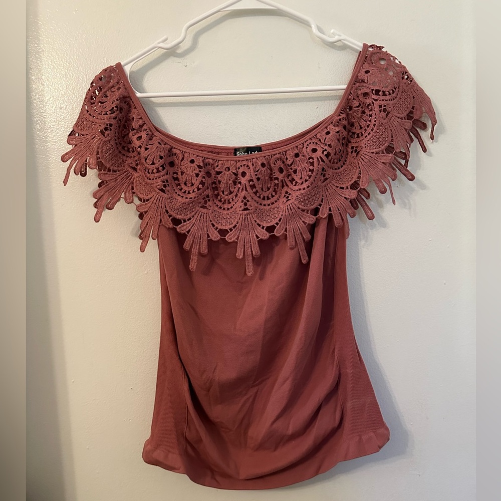 Laced top